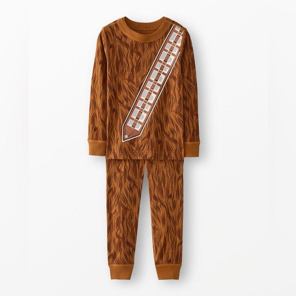 Halloween Hanna Andersson Chewbacca Pajamas Sz 10 - Picture 1 of 6